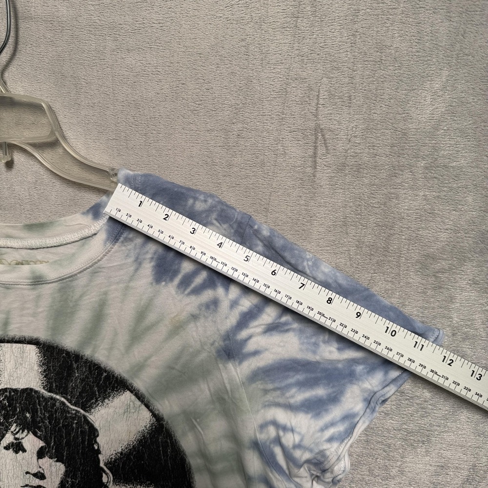 The Doors Shirt Womens 4 Multicolor Tie Dye Band Graphic Dolman Tee Top Plus - Picture 5 of 10